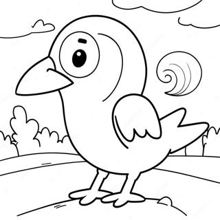 Mapang Akit Na Pahina Ng Kulay Ng Pigeon Ni Mo Willems 100830-39336