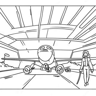 Pahina Ng Kulay Ng Paliparan 100904-39386