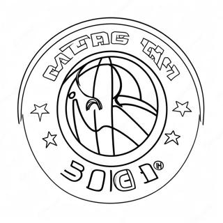 Logo Ng Nba Team Mga Pahina Ng Kulay