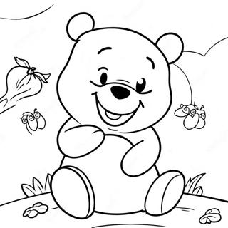 Winnie The Pooh Pahina Ng Kulay Para Sa Halloween 101495-39954