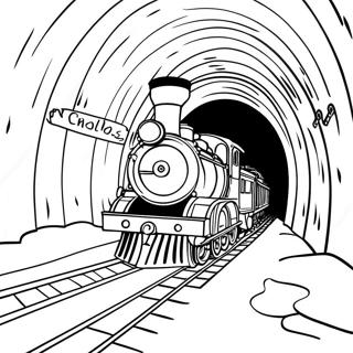 Choo Choo Charles Coloring Pages