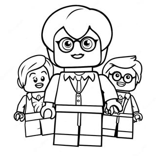 Lego Harry Potter Na Pahina Ng Kulay 101703-40114