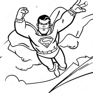 Shazam Na Lumilipad Sa Kalangitan Na Pahina Ng Kulay 102786-40963