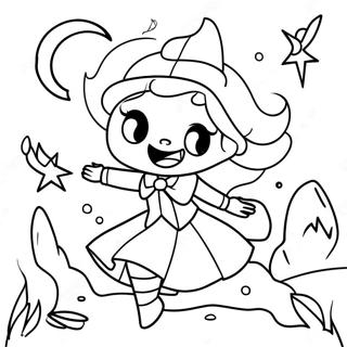 Pahina Ng Kulay Ng Eclipsa Sa Magical Battle 103095-41199