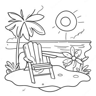 Kaakit Akit Na Tag Init Na Tanawin Pahina Ng Kulay 103608 41600