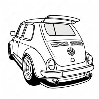 Pahina Ng Kulay Ng Sporty Volkswagen Golf 104896-42606