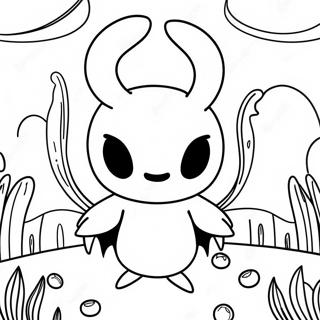 Hollow Knight Mga Pahina Ng Kulay