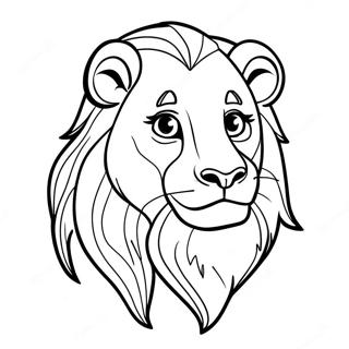 Pahina Ng Kulay Ng Matapang Na Leon Ng Gryffindor 106519-43883