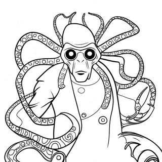Doc Ock Na May Mga Tentacles Pahina Ng Kulay 106951-44214