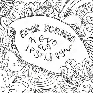 Masiglang Pahina Ng Kulay Ng Nakakatawang Quote 107003-44259