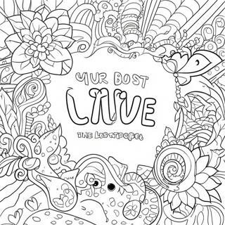 Mapaglarong Pahina Ng Kulay Ng Nakakatawang Quote 107004-44262