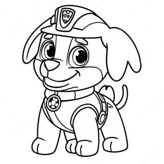 Zuma Paw Patrol Pahina Ng Kulay 107511-44650