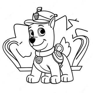 Zuma Paw Patrol Pahina Ng Kulay 107511-44652