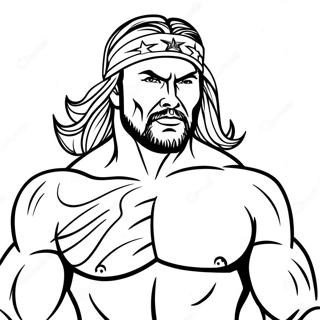 Pahina Ng Kulay Ng Makulay Na Poses Ng Wwe Wrestler 107719-44821