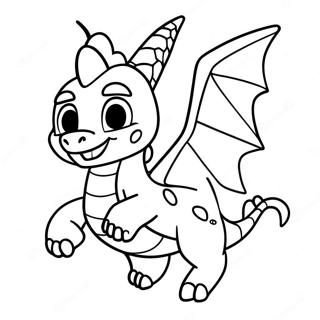 Pahina Ng Kulay Ng Spyro Na Lumilipad Sa Kalangitan 110291-46878