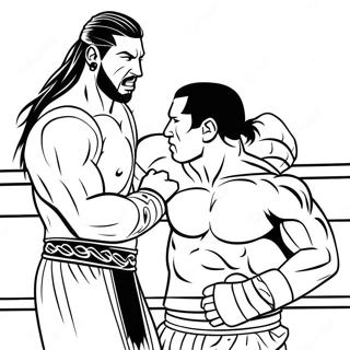 Pahina Ng Kulay Ng Roman Reigns Laban Sa Kalaban 112473-48609