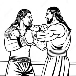 Pahina Ng Kulay Ng Roman Reigns Laban Sa Kalaban 112473-48611