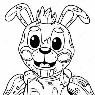 Nakakatakot Na Pahina Ng Kulay Ng Springtrap 112549-48666