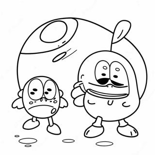 Pahina Ng Kulay Ng Ren At Stimpy Sa Kalawakan 112833-49010