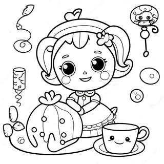 Pahina Ng Kulay Ng Pista Ng Tsaa Ng Lalaloopsy 112963-49113