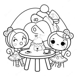 Pahina Ng Kulay Ng Pista Ng Tsaa Ng Lalaloopsy 112963-49116