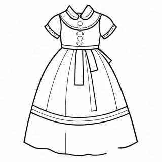 Pahina Ng Kulay Ng Magandang Damit Ng Komunyon 113914-49847