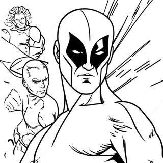 X-Men Pahina Ng Kulay Mga Pahina Ng Kulay