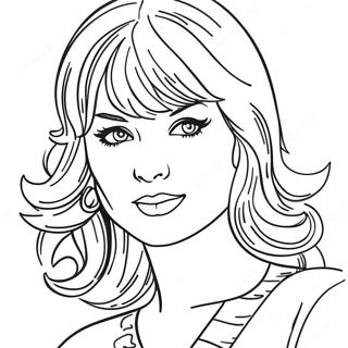 Pahina Ng Kulay Ni Taylor Swift Na Pula 114296-50139