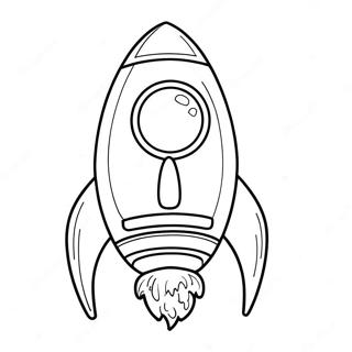 Futuristic Na Pahina Ng Kulay Ng Rocket Ship Sa Kalawakan 114944 50652