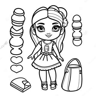 Pahina Ng Kulay Ng Stylish Na Bratz Fashionista 116901-52327