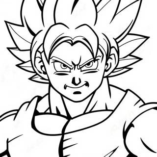 Goku Super Saiyan Blue Na Pahina Ng Kulay 117674-52911