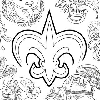 Pahina Ng Kulay Ng New Orleans Saints 119011-54063