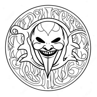 Slipknot Logo Na Pahina Ng Kulay 119242-54243