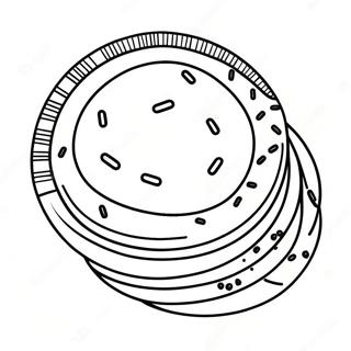 Oreo Na May Sprinkles Na Pahina Ng Kulay 119554-54493