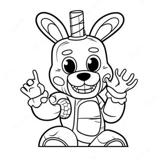 Springtrap Fnaf Mga Pahina Ng Kulay