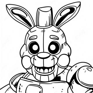 Springtrap Fnaf Pahina Ng Kulay 119834-54706