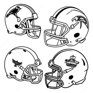 Pahina Ng Kulay Ng Nfl Helmets 120527-55247