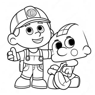 Handy Manny Mga Pahina Ng Kulay