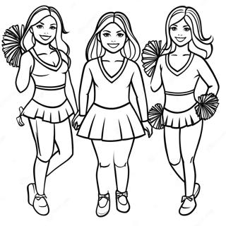 Makulay Na Pahina Ng Broncos Cheerleaders 121658-56303