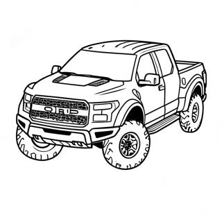 Ford Raptor Mga Pahina Ng Kulay