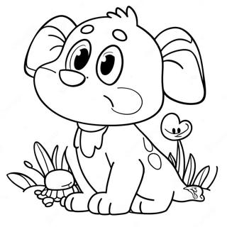 Makukulay Na Cartoon Na Mga Hayop Na Pahina Ng Kulay 12270-2318