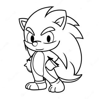 Silver The Hedgehog Na Pahina Ng Kulay 122785-57229