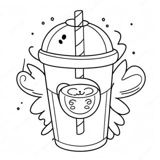 Cute Na Pahina Ng Kulay Ng Starbucks Coffee Cup 123172-57536