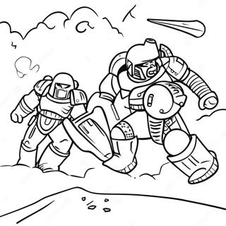 Pahina Ng Kulay Ng Labanan Ng Space Marine 123198-57555