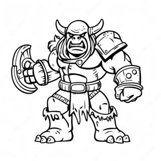Pahina Ng Kulay Ng Ork Warboss Sa Labanan 123199-57557