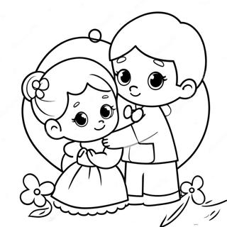 Mahalagang Sandali Ng Pag Ibig Coloring Page 123688-57931