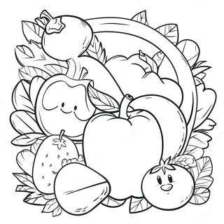 Malusog Na Gawi Na Pahina Ng Kulay 123841-58052