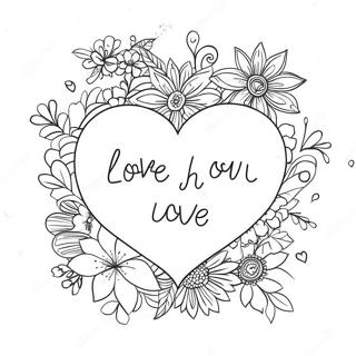 Palaging At Magpakailanman Na Mga Sipi Ng Pag-Ibig Coloring Pages