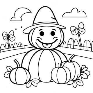 Pahina Ng Kulay Ng Preschool Pumpkin Patch 123918-58110