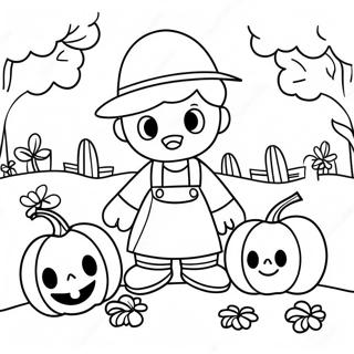 Pahina Ng Kulay Ng Preschool Pumpkin Patch 123918-58112